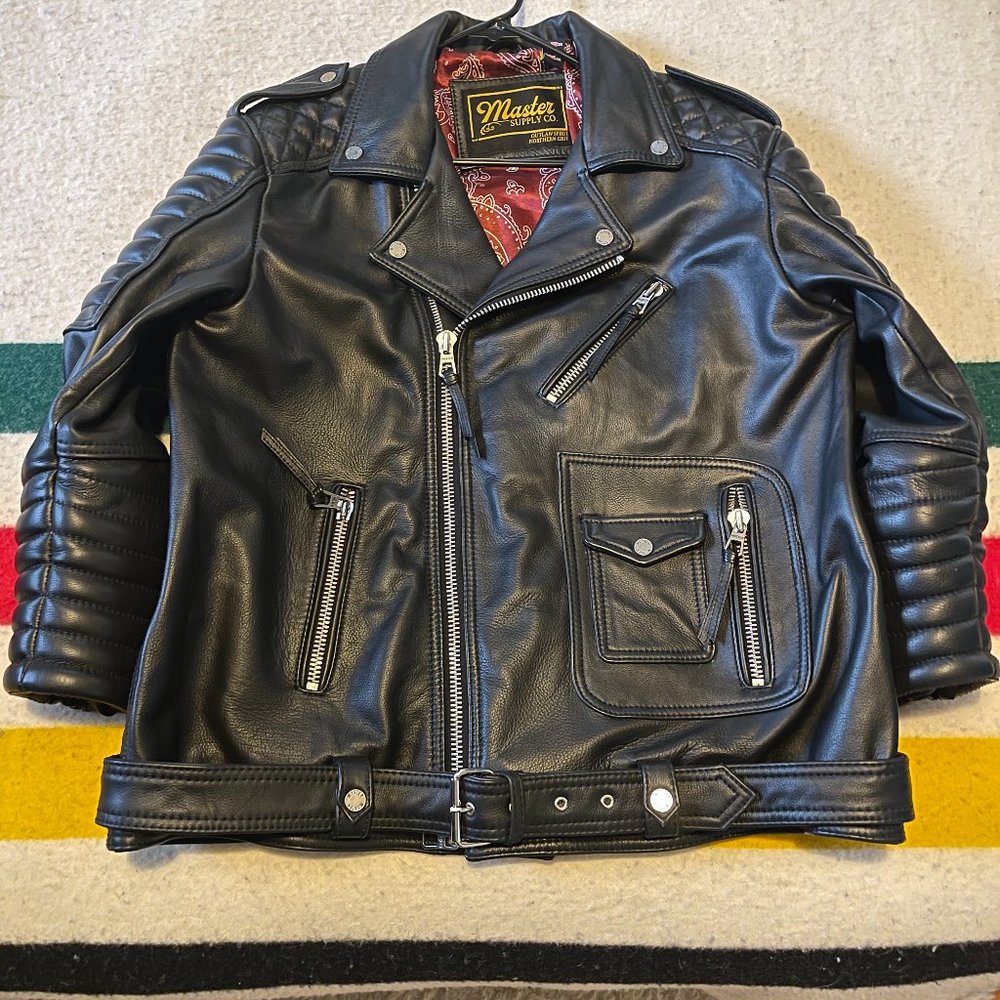 Leather Jacket - Master Supply Belvedere - $350